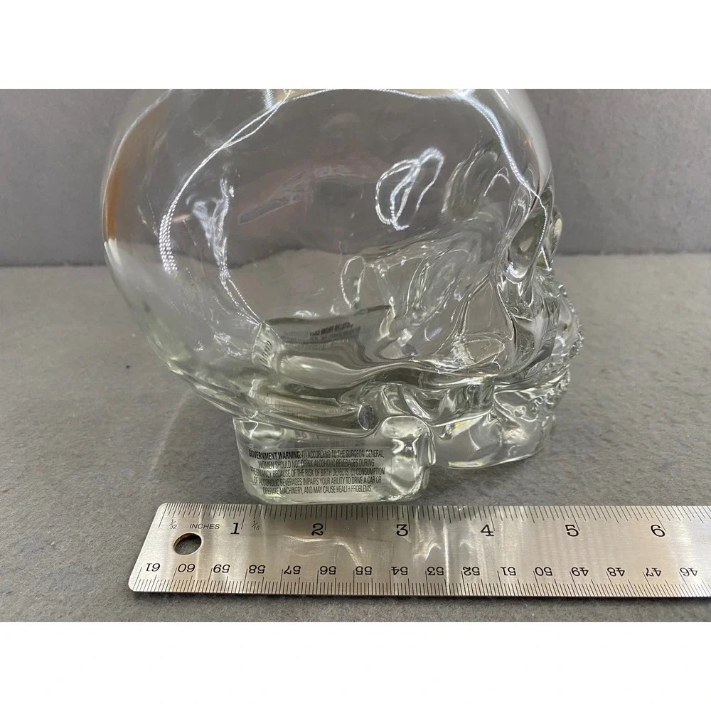 Crystal‎ Head Vodka Empty Skull Glass Bottle 750ml Decanter Bar Decor Canada